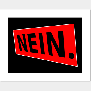 Nope Nein Posters and Art